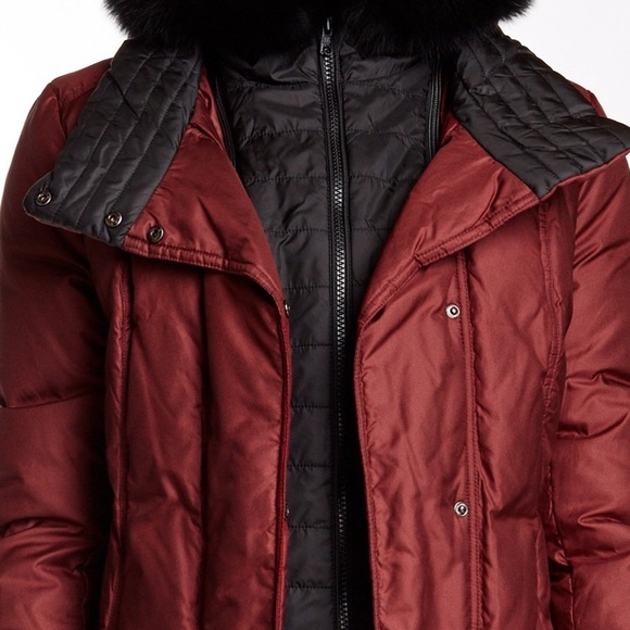 Soia & Kyo down coat puffer with detachable hood. - Picture 4 of 8